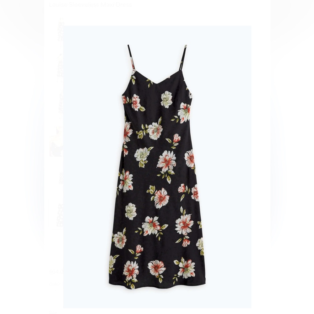 Gilli Floral Black Maxi Dress NWTS Size Small
